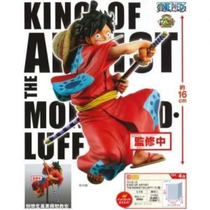 KING OF ARTIST LUFFY ONE PIECE WANOKUNI BANPRESTO
