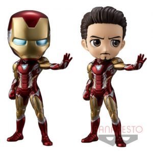 Q POSKET IRON MAN MARVEL BANPRESTO (2 FIGURINES)