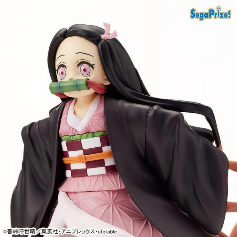 DEMON SLAYER TANJIRO Nezuko Kamado Figura Super Premium SPM Kimetsu