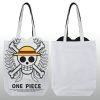 HAND BAG ONE PIECE WHITE MUSE SAC CANVAS CHARACTER