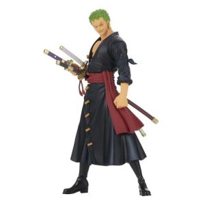 FIGURINE RORONOA ZORO DXF THE GRANDLINE MEN ONE PIECE BANDAI VOL.13