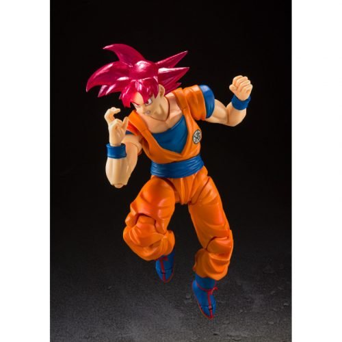 FIGURINE GOKU GOD EVENT EXCLUSIVE COLOR EDITION SH FIGUARTS DRAGON BALL SUPER BANDAI PREMIUM