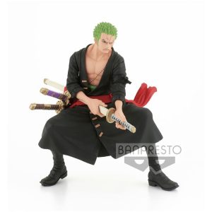 FIGURINE RORONOA ZORO KING OF ARTIST ONE PIECE WANOKUNI BANPRESTO BANDAI