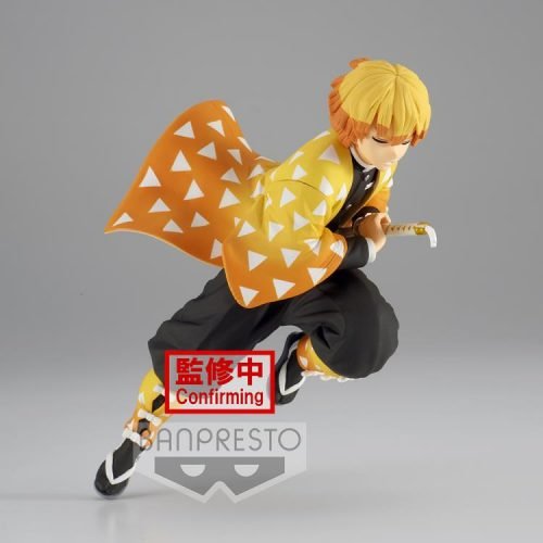 FIGURINE ZENITSU AGATSUMA VIBRATION STARS DEMON SLAYER BANPRETO KIMETSU NO YAIBA BANDAI