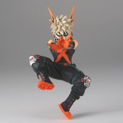 Figurine Banpresto My Hero Academia - Katsuki Bakugo - Hauteur 24 Cm - Collection Anime Et Manga