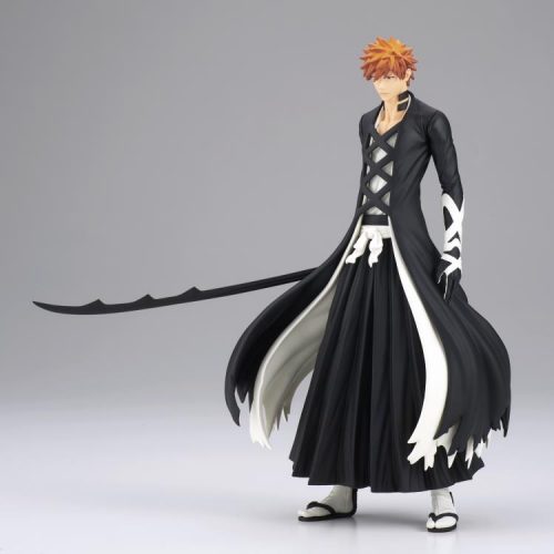 FIGURINE KUROSAKI ICHIGO BLEACH SOLID AND SOULS BANPRESTO BANDAI