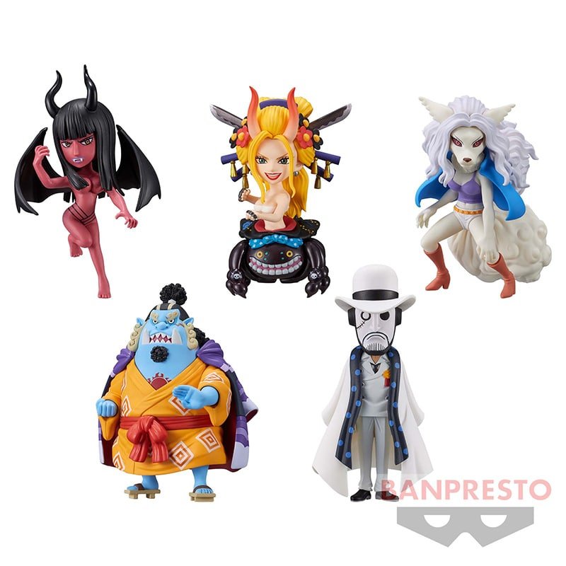 One Piece WCF World Collectable Figure ZOU Elephant Complete Set of 6 KN