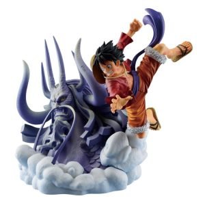 FIGURINE DIORAMATIC LUFFY BANPRESTO THE BRUSH ONE PIECE BANDAI KAIDO