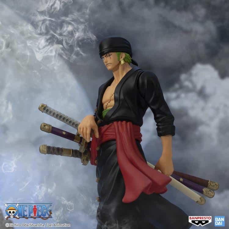 BANPRESTO ONE PIECE ZORO THE SHUKKO FIGURE