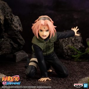 FIGURINE SAKURA HARUNO PANEL SPECTACLE BANPRESTO BANDAI NARUTO SHIPPUDEN