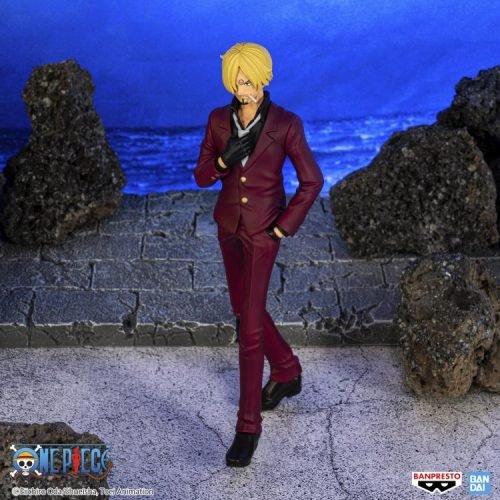 FIGURINE SANJI THE SHUKKO ONE PIECE BANPRESTO BANDAI