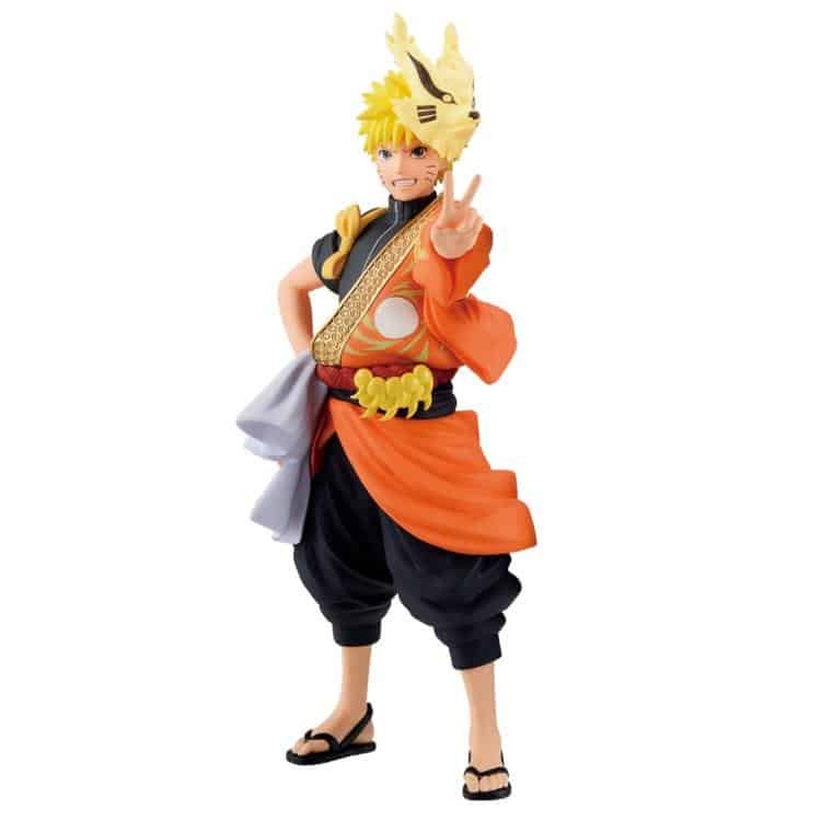 Bandai Anime Naruto Boruto Pvc Figura De Ação Shippuden Uzumaki