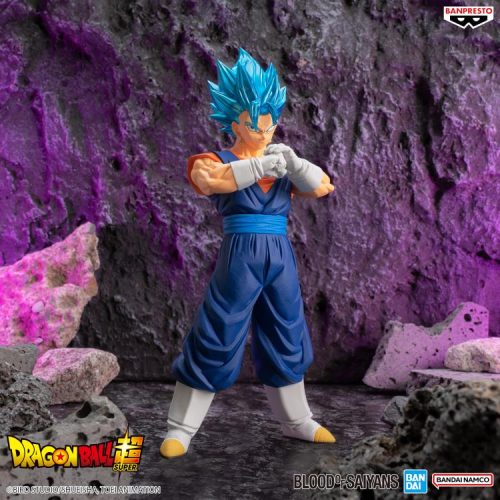 FIGURINE VEGETO BLOOD OF SAIYANS SSJ BLUE XIX DRAGON BALL SUPER BANPRESTO BANDAI