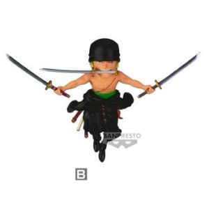 FIGURINE WCF ZORO ONIGASHIMA VOL.11 ONE PIECE GHOST ISLAND BANPRESTO BANDAI WORLD COLLECTABLE FIGURE