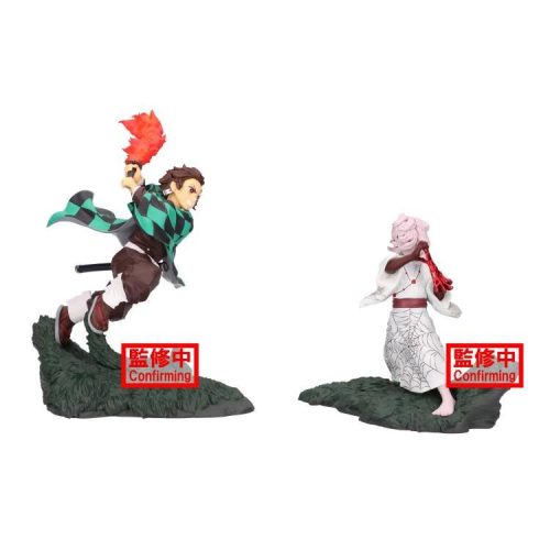 COMBINATION BATTLE RUI TANJIRO KAMADO FIGURINES DEMON SLAYER BANPRESTO BANDAI