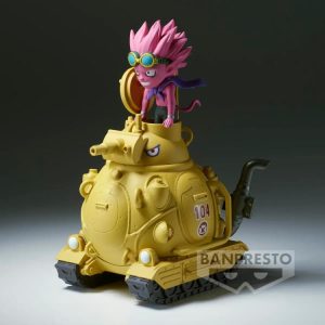 FIGURINE SAND LAND MEGA WORLD COLLECTABLE FIGURE ROYAL ARMY TANK CORPS NO104 BANPRESTO BANDAI WCF