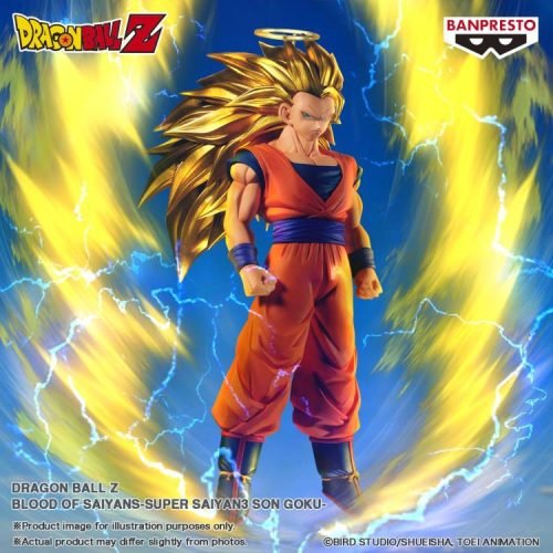 FIGURINE GOKU SSJ3 BLOOD OF SAIYANS DRAGON BALL Z BANPRESTO BANDAI NAMCO