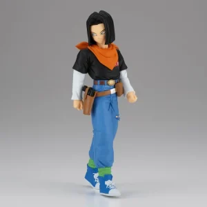 FIGURINE C17 SOLID EDGE WORKS ANDROID 17 DRAGON BALL Z BANPRESTO BANDAI NAMCO