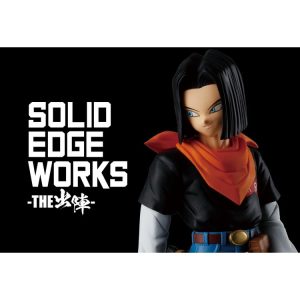 FIGURINE C17 SOLID EDGE WORKS ANDROID 17 DRAGON BALL Z BANPRESTO BANDAI NAMCO