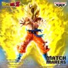 FIGURINE MATCH MAKERS GOKU SSJ VS COOLER DRAGON BALL Z BANPRESTO BANDAI NAMCO