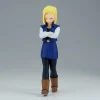 FIGURINE C18 SOLID EDGE WORKS ANDROID 18 DRAGON BALL Z BANPRESTO BANDAI NAMCO