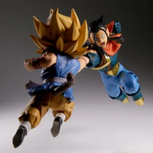 FIGURINE SUPER C17 MATCH MAKERS (VS GOKU SSJ) DRAGON BALL GT BANPRESTO BANDAI NAMCO