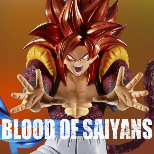 FIGURINE GOGETA SSJ4 BLOOD OF SAIYANS DRAGON BALL GT BANPRESTO BANDAI NAMCO