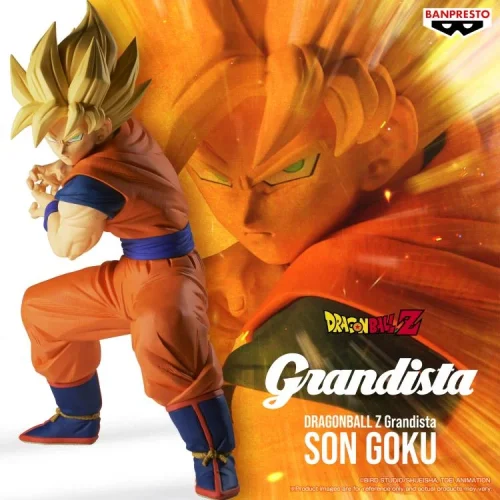 GOKU SSJ FIGURINE GRANDISTA DRAGON BALL Z BANPRESTO BANDAI NAMCO