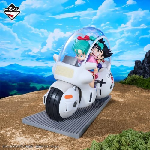 ICHIBAN KUJI GOKU BULMA FANTASTIC ADVENTURE DRAGON BALL BANDAI FIGURE SET