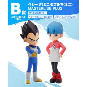 FIGURINES VEGETA BULMA ICHIBAN KUJI DRAGON BALL DAIMA LOT B BANDAI MASTERLISE PLUS