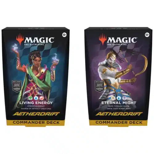 SET COMMANDER DECKS AETHERDRIFT ENGLISH MTG MAGIC THE GATHERING WIZARDS OF THE COAST
