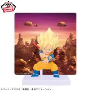 FIGURINE GOKU SSJ DAIMA PANEL DRAGON BALL DAIMA SERIES BANPRESTO BANDAI NAMCO