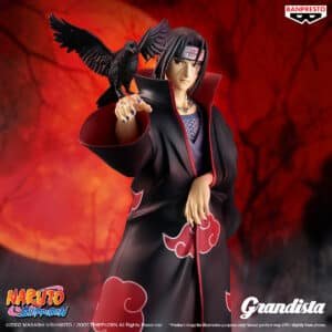 FIGURINE ITACHI GRANDISTA LIMITED OVERSEAS ITACHI UCHIHA BANPRESTO BANDAI NAMCO NARUTO SHIPPUDEN