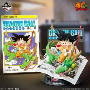 FIGURINE GOKU COMICS VIGNETTE ICHIBAN KUJI LOT A DRAGON BALL 40TH ANNIVERSARY PART 1 BANDAI NAMCO