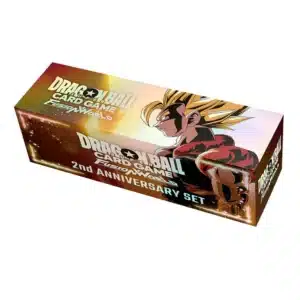 DRAGON BALL SUPER FUSION WORLD CARD GAME 2ND ANNIVERSARY SET CARDDASS BANDAI PREMIUM