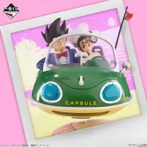 FIGURINE GOKU CHICHI MARIAGE ICHIBAN KUJI SNAP COLLECTION 2 DRAGON BALL BANDAI LOT A