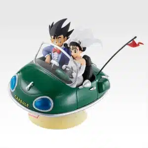 FIGURINE GOKU CHICHI MARIAGE ICHIBAN KUJI SNAP COLLECTION 2 DRAGON BALL BANDAI LOT A