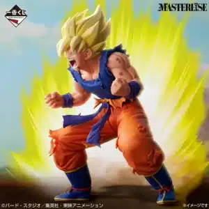 FIGURINE GOKU SSJ ICHIBAN KUJI LOT B DRAGON BALL BATTLE OF THE SUPER SAIYAN BANDAI MASTERLISE