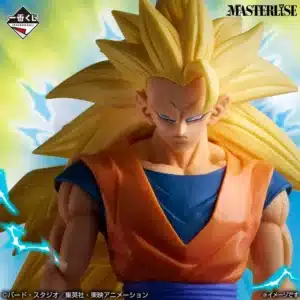 ICHIBAN KUJI GOKU SSJ3 LOT A FIGURINE DRAGON BALL BATTLE OF THE SUPER SAIYAN BANDAI MASTERLISE