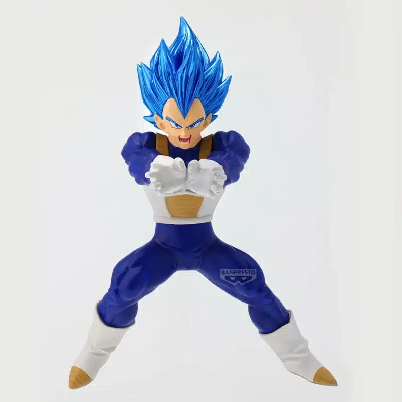 BLOOD OF SAIYANS VEGETA BLUE EVOLVED FIGURINE DRAGON BALL SUPER BANPRESTO BANDAI NAMCO